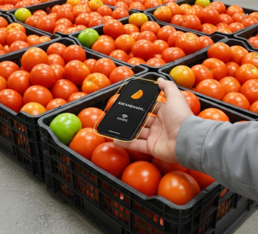 Production foto Gajo de naranja con piel en color naranjo fondo negro